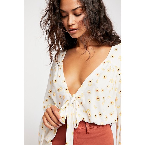 Free People Other - Free people forties feels printed bodysuit